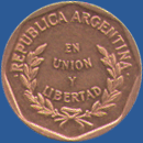 1 сентаво Аргентины 1999 года
